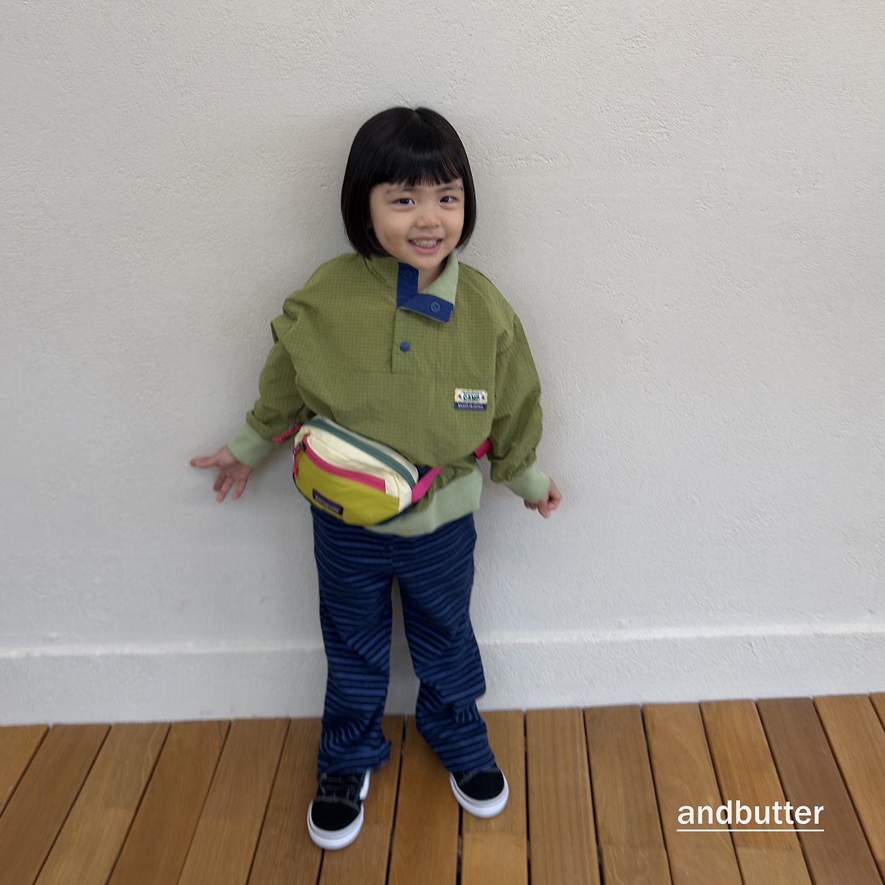 《予約》Button Flare Pants / ANDBUTTER