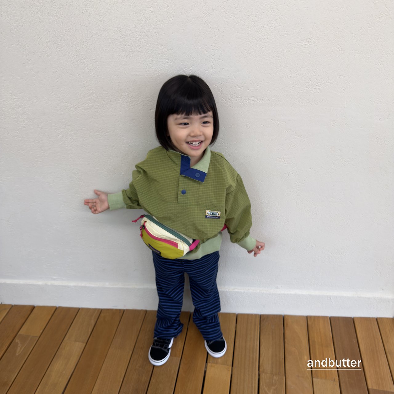 《予約》Button Flare Pants / ANDBUTTER