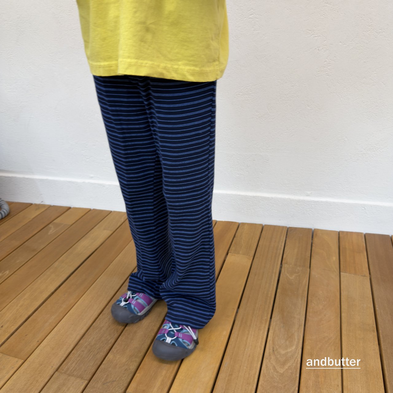 《予約》Button Flare Pants / ANDBUTTER