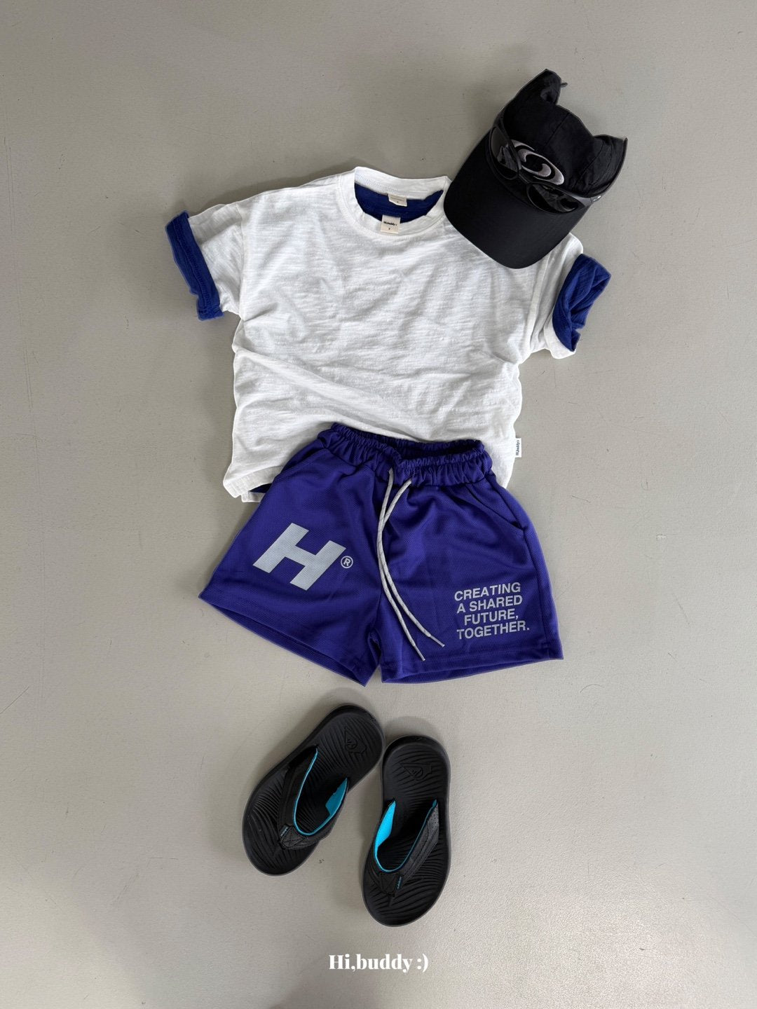 《予約》Slit Tee / Hi,buddy