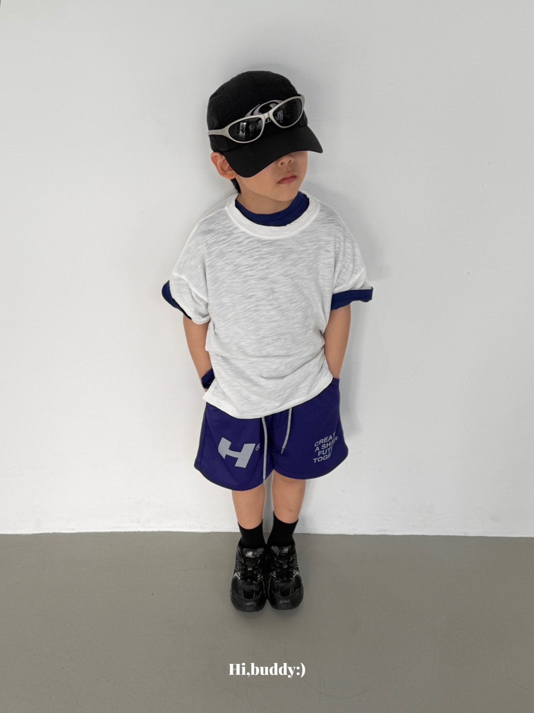 《予約》Slit Tee / Hi,buddy