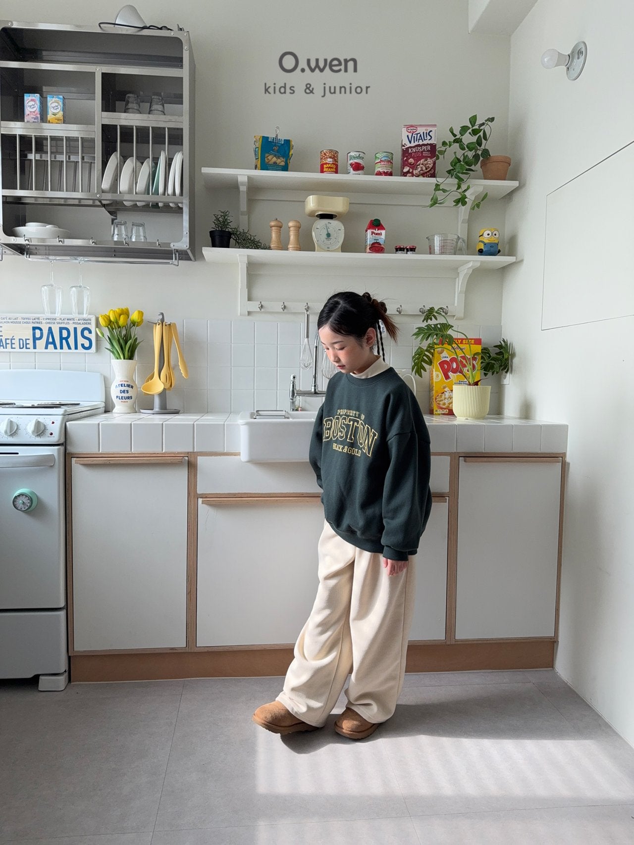 《予約》Warm Knitting Pants / O.wen