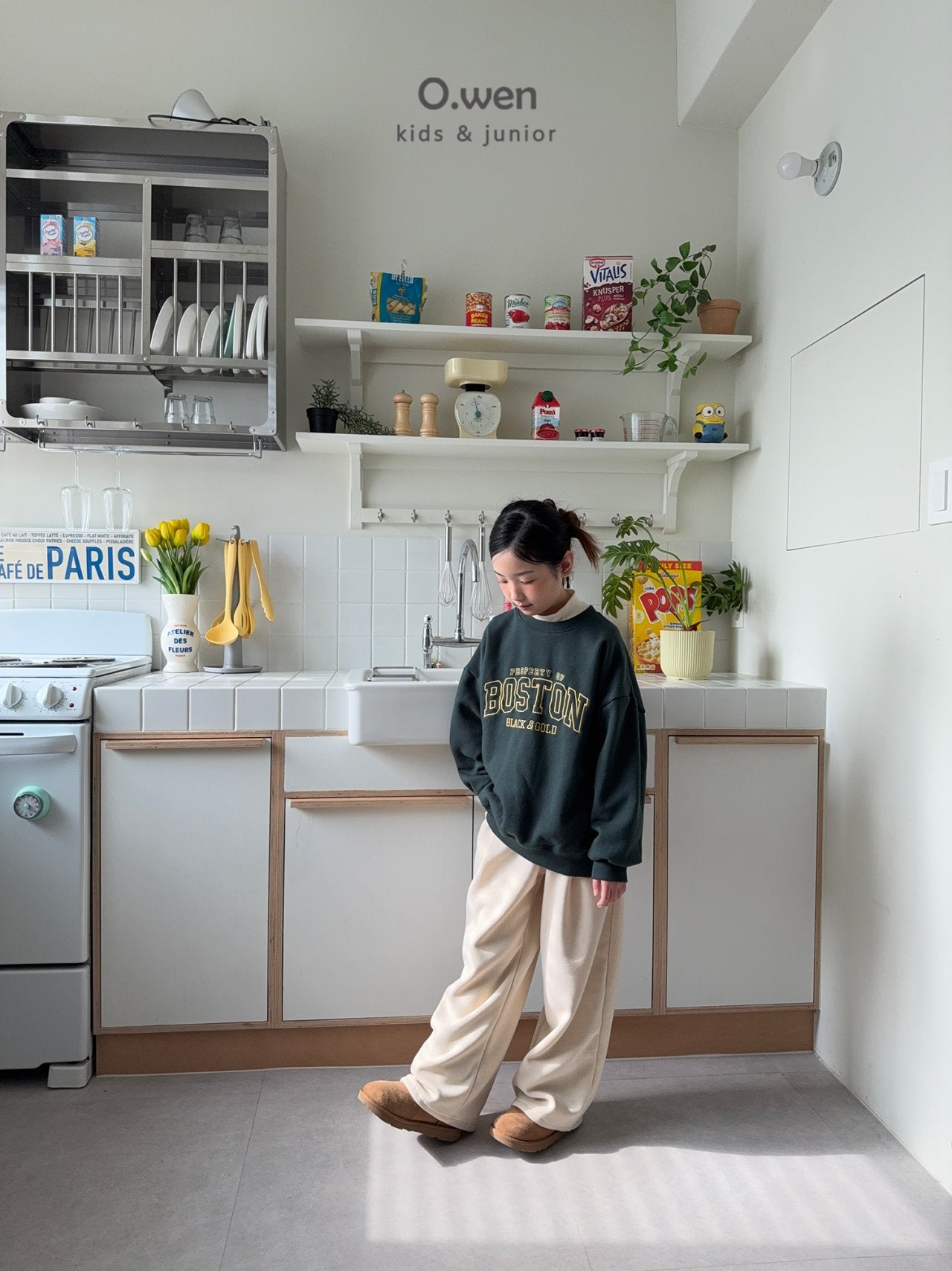 《予約》Warm Knitting Pants / O.wen