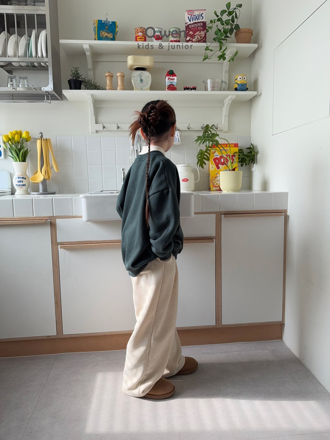 《予約》Warm Knitting Pants / O.wen