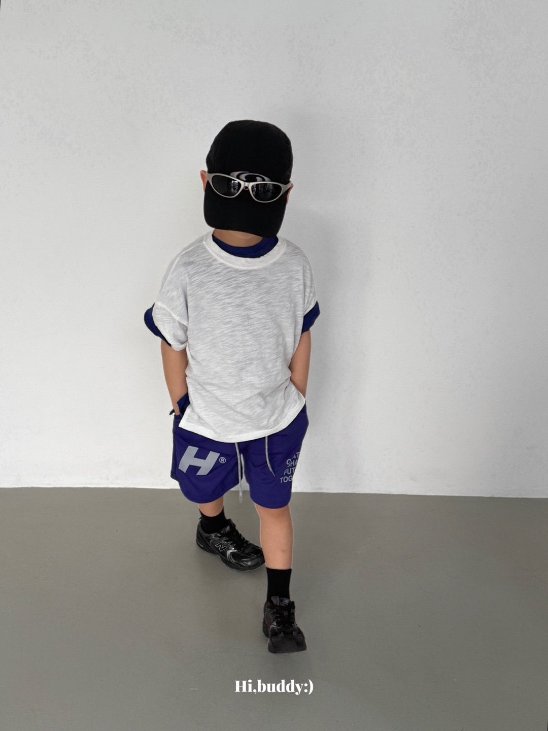 《予約》Slit Tee / Hi,buddy