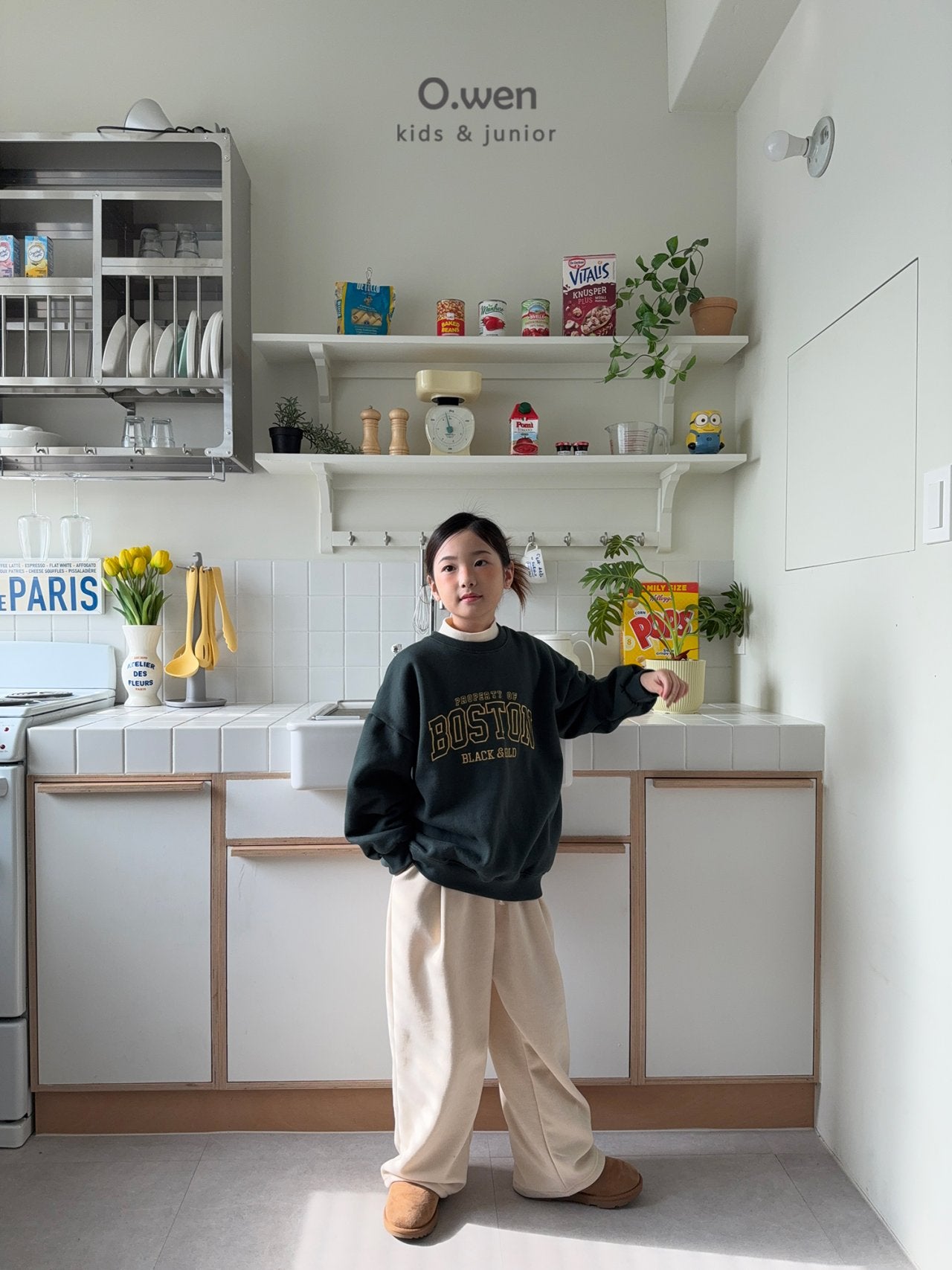 《予約》Warm Knitting Pants / O.wen