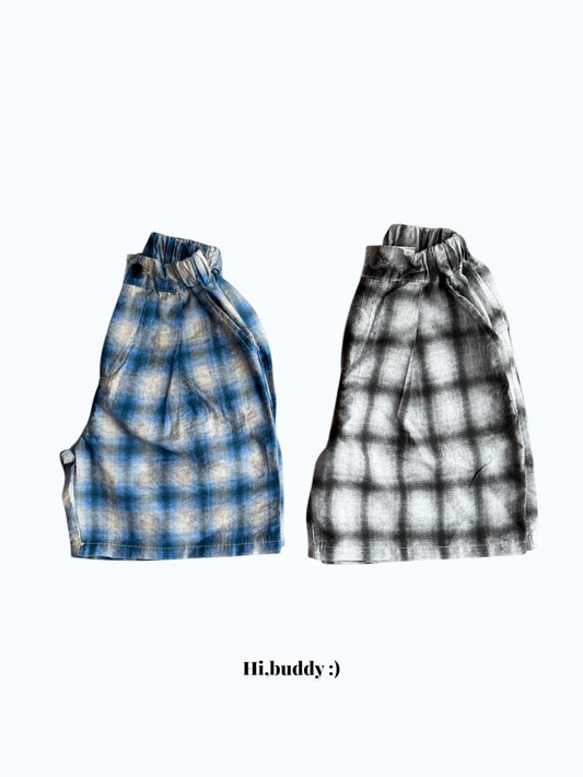 《予約》Check Bermuda pants / Hi,buddy