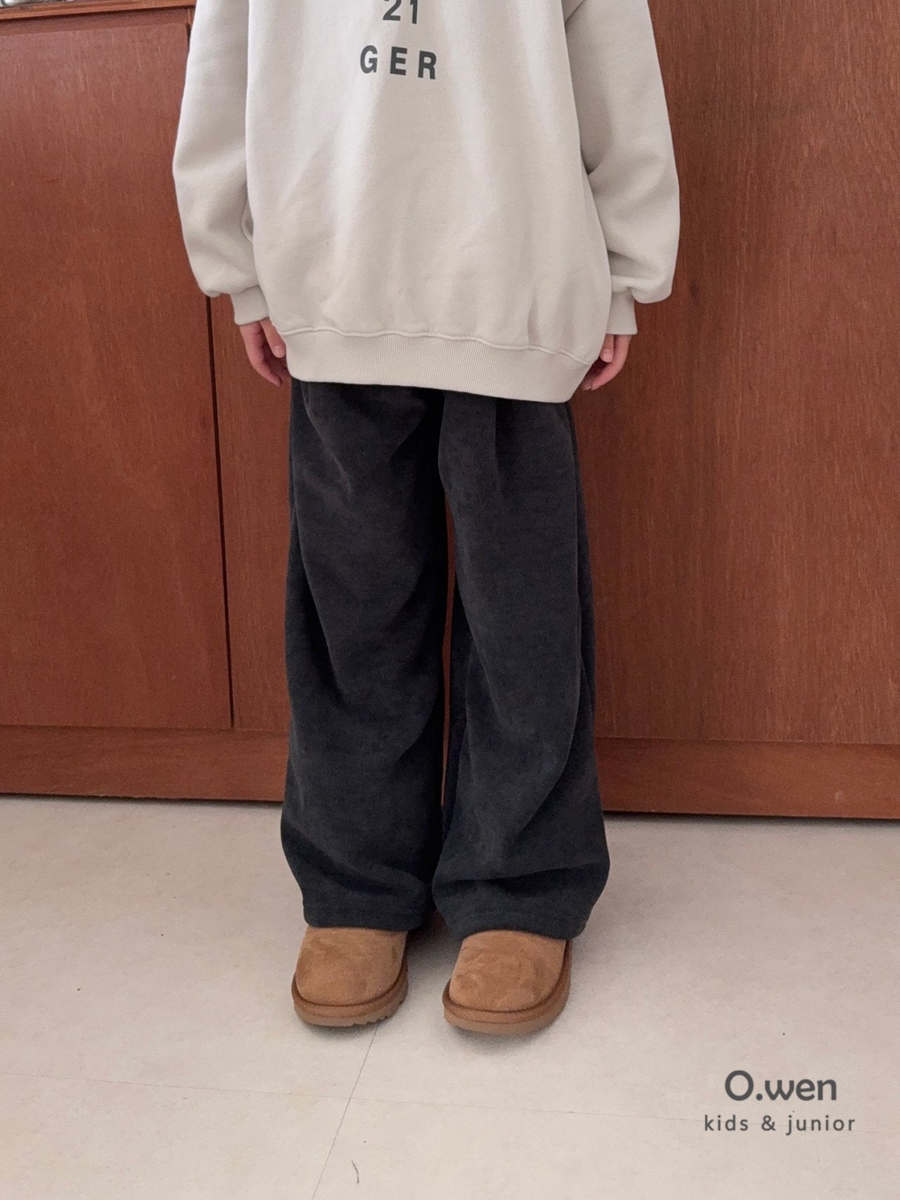 《予約》Warm Knitting Pants / O.wen