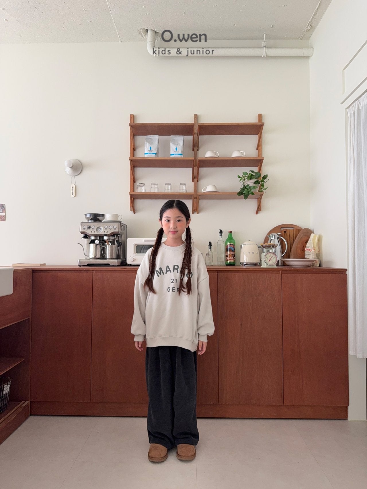 《予約》Warm Knitting Pants / O.wen