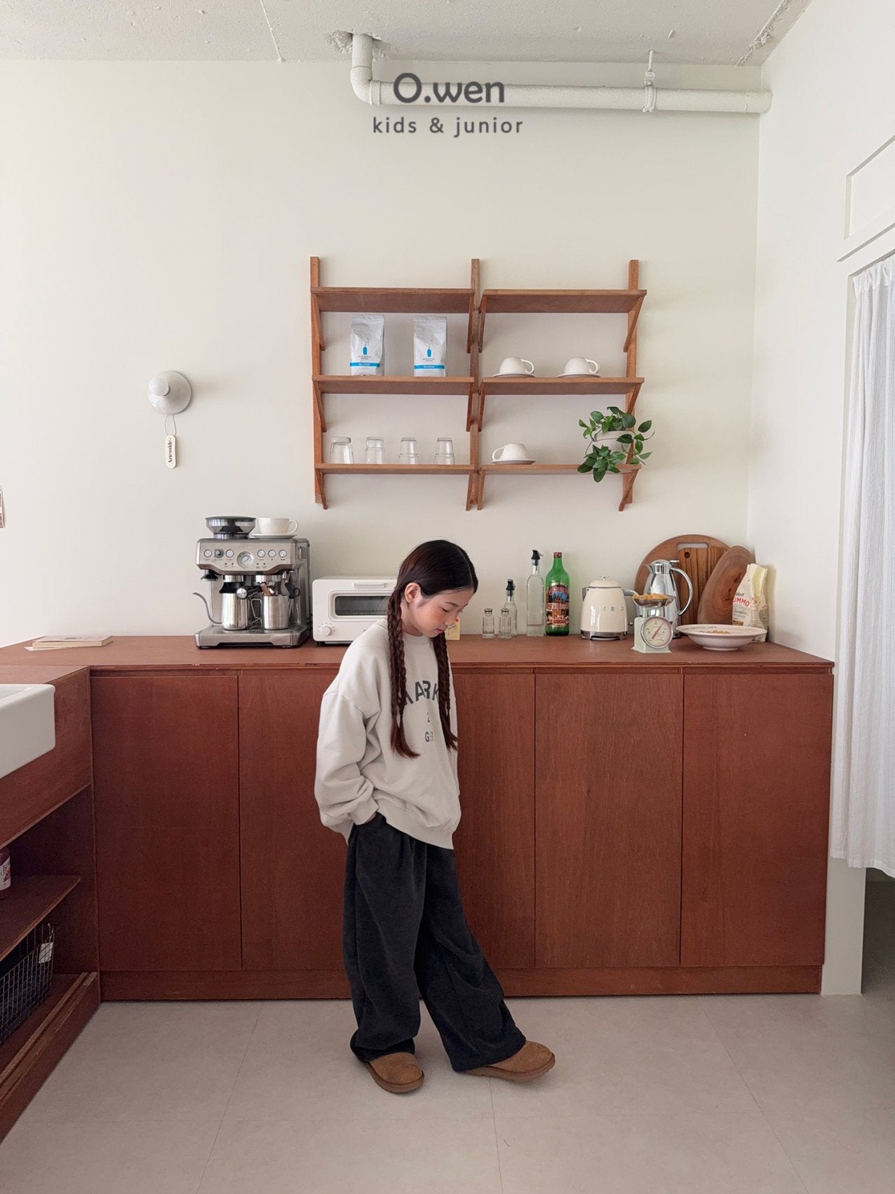 《予約》Warm Knitting Pants / O.wen