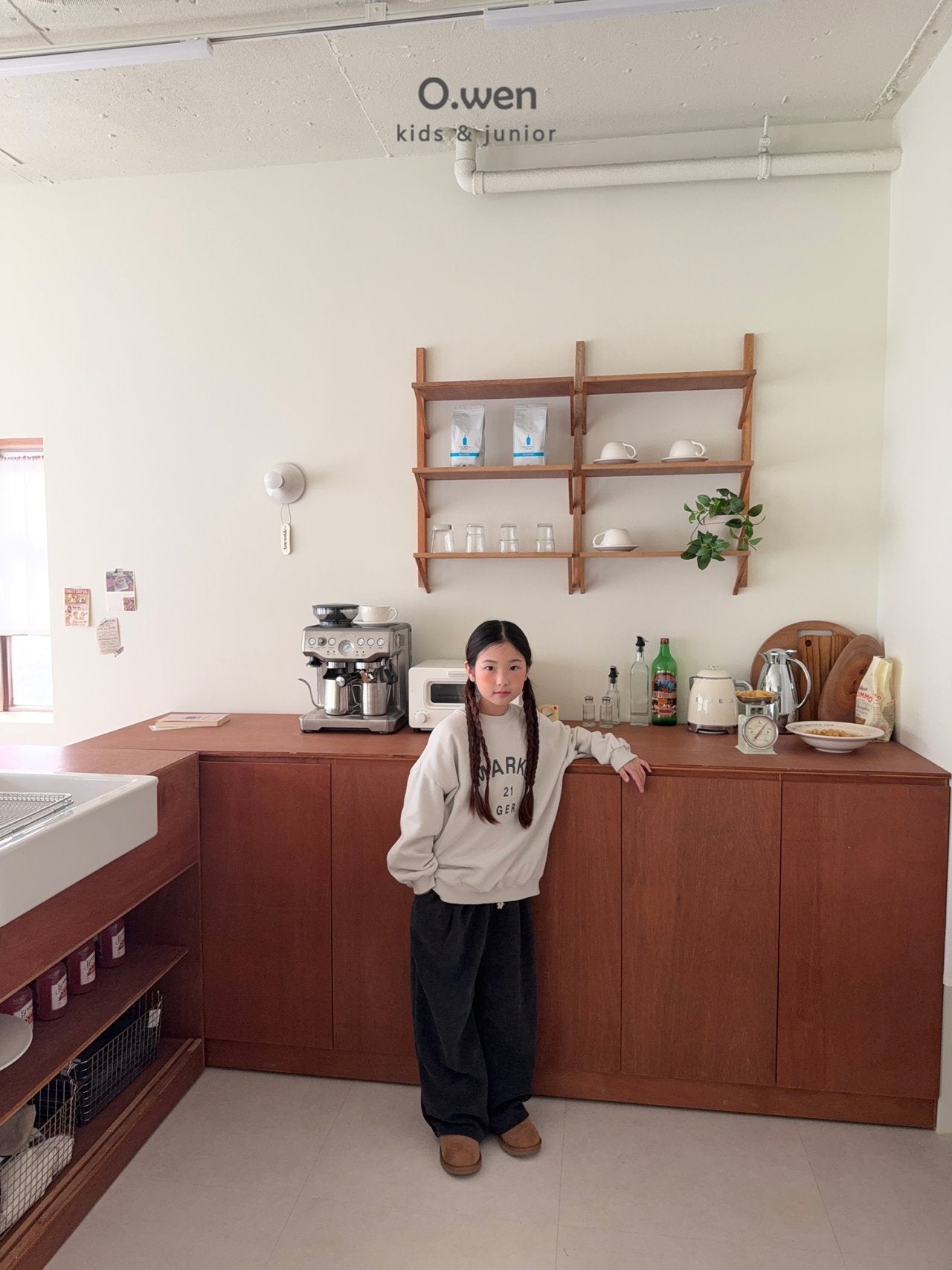 《予約》Warm Knitting Pants / O.wen