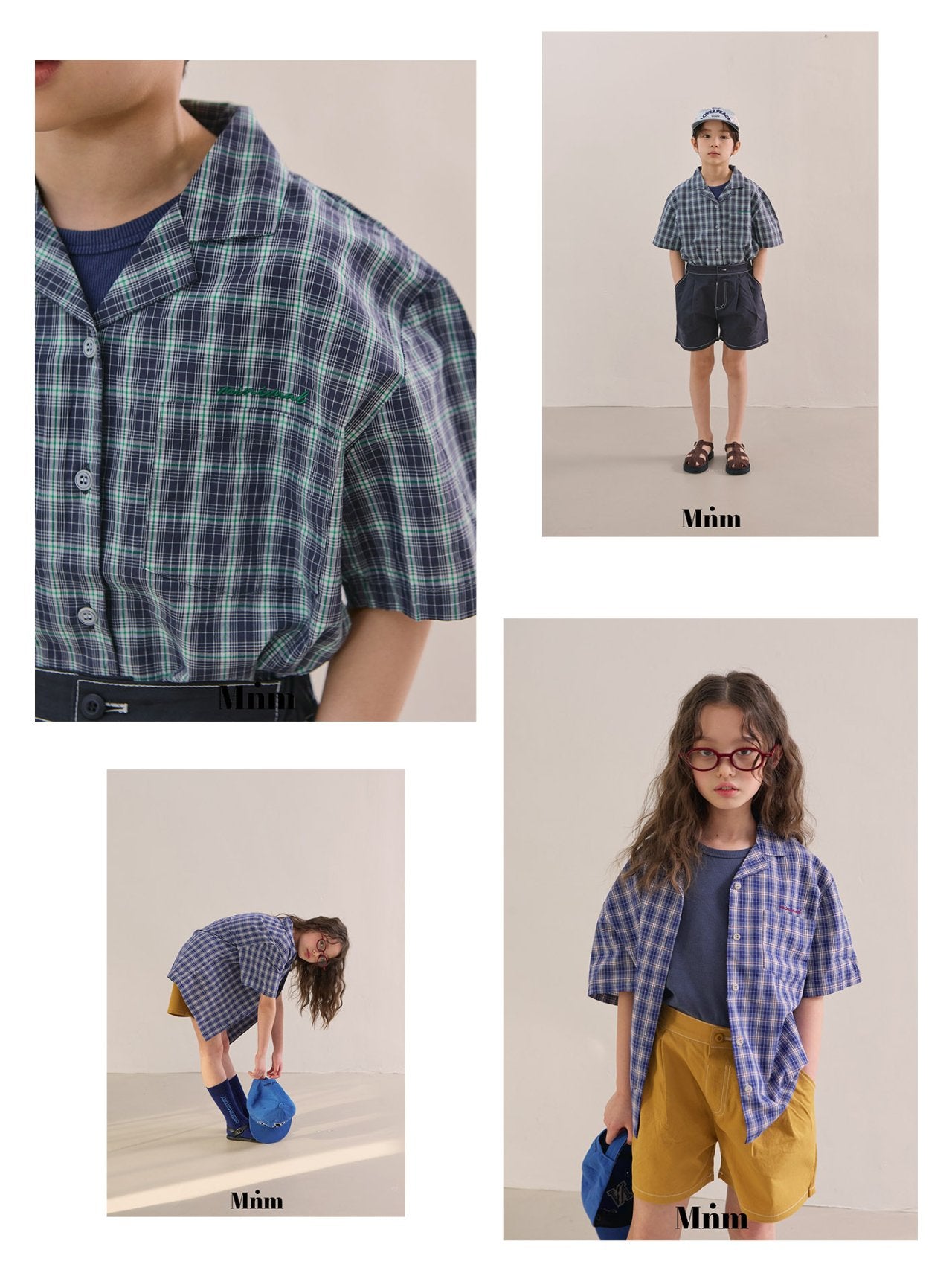 《予約》MNM Check Shirt / MINIMAL
