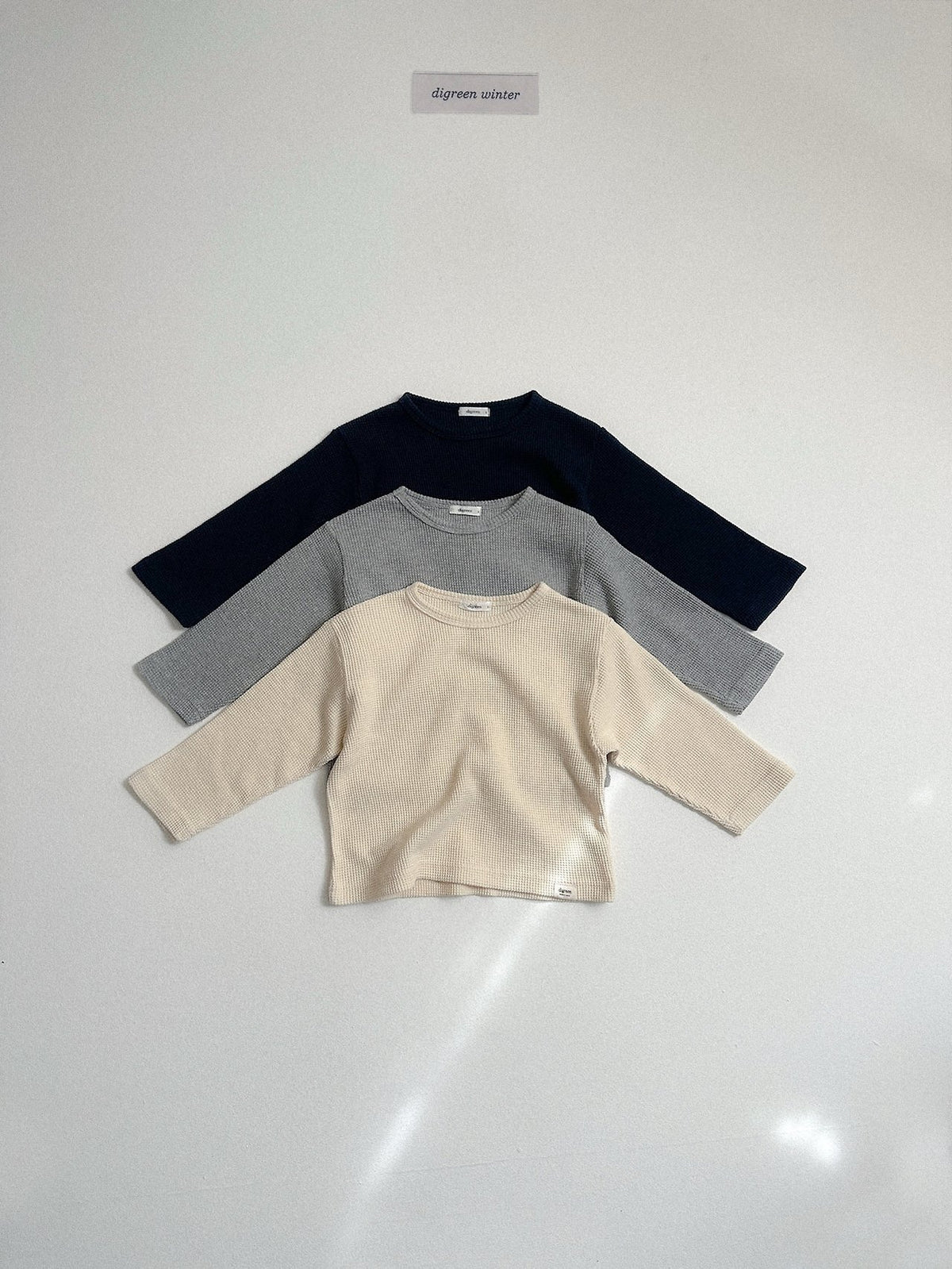 《予約》Rafe Waffle Tee / digreen