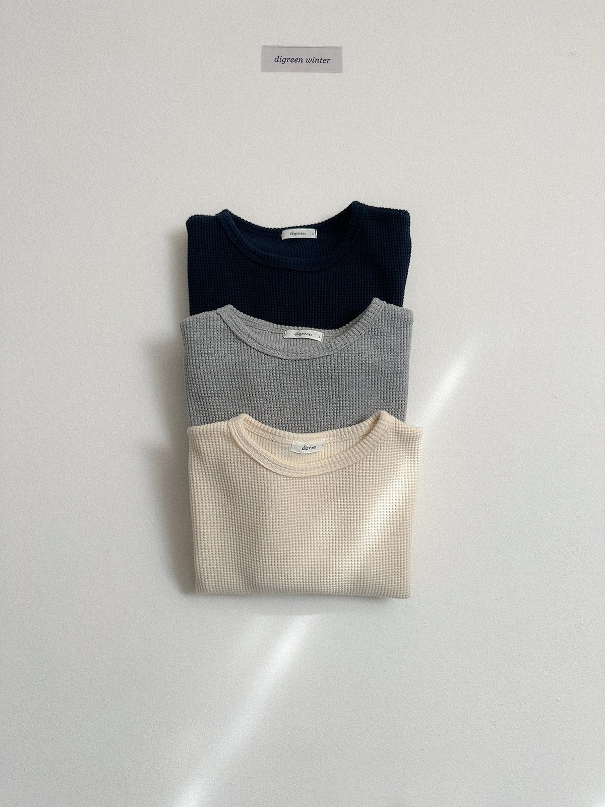 《予約》Rafe Waffle Tee / digreen