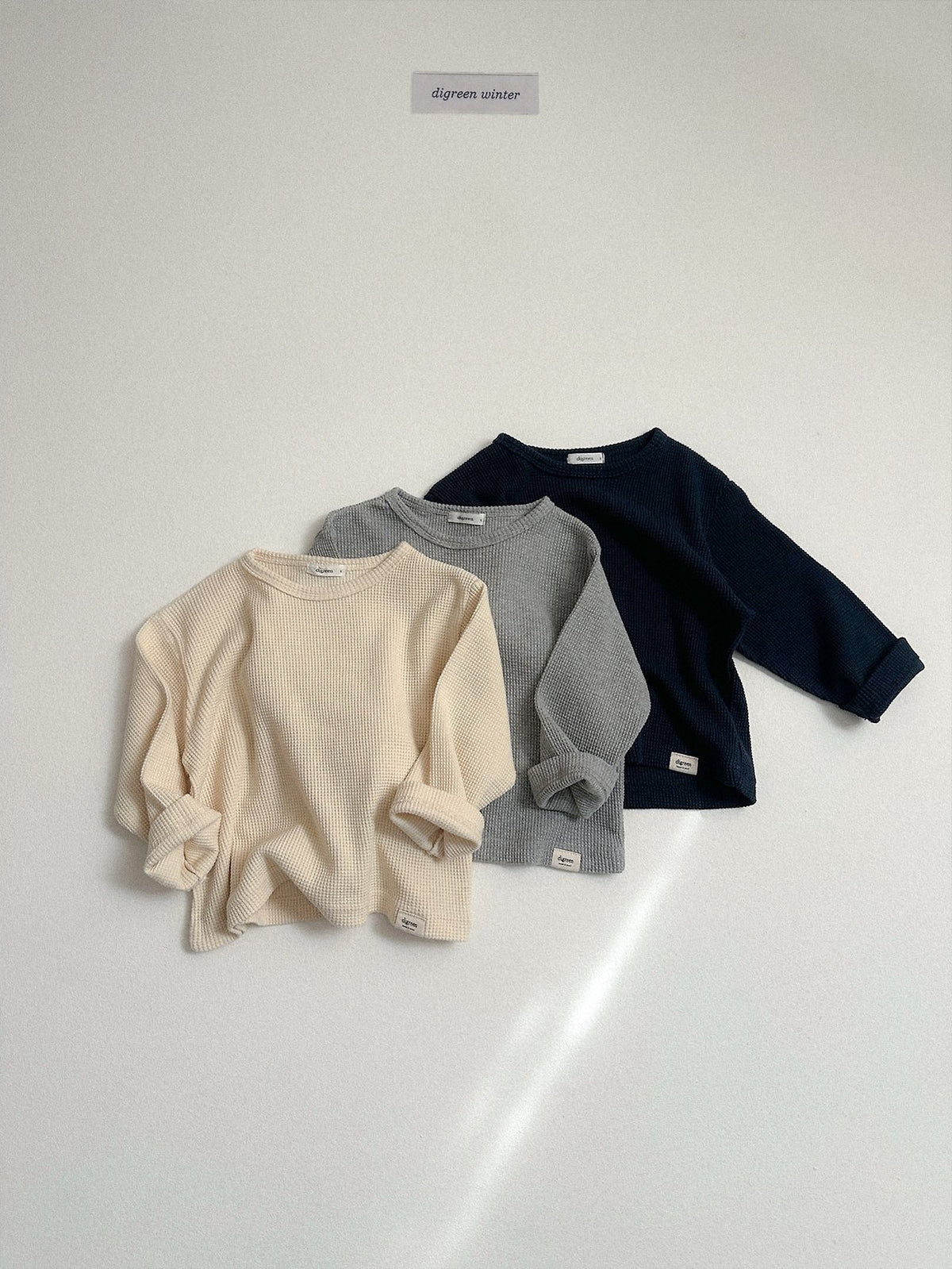 《予約》Rafe Waffle Tee / digreen