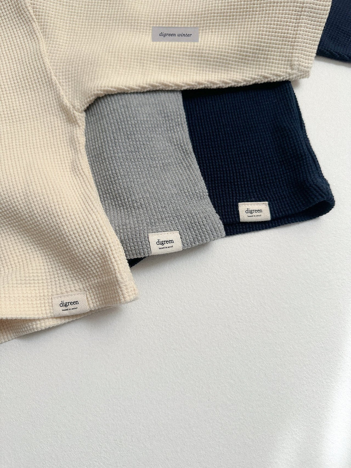 《予約》Rafe Waffle Tee / digreen