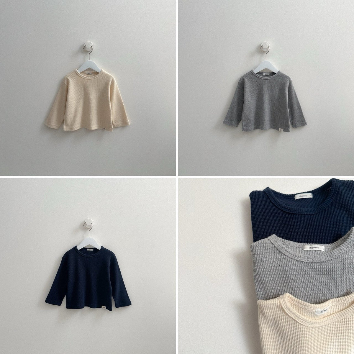 《予約》Rafe Waffle Tee / digreen