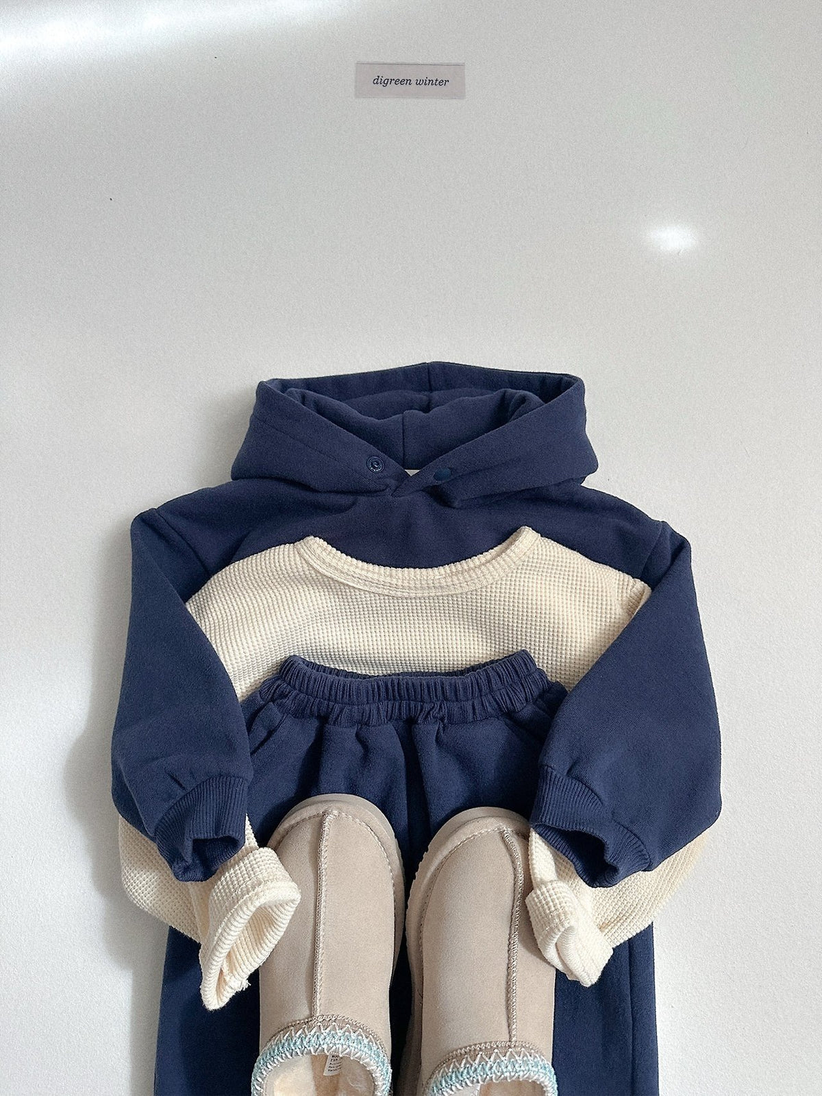 《予約》Rafe Waffle Tee / digreen