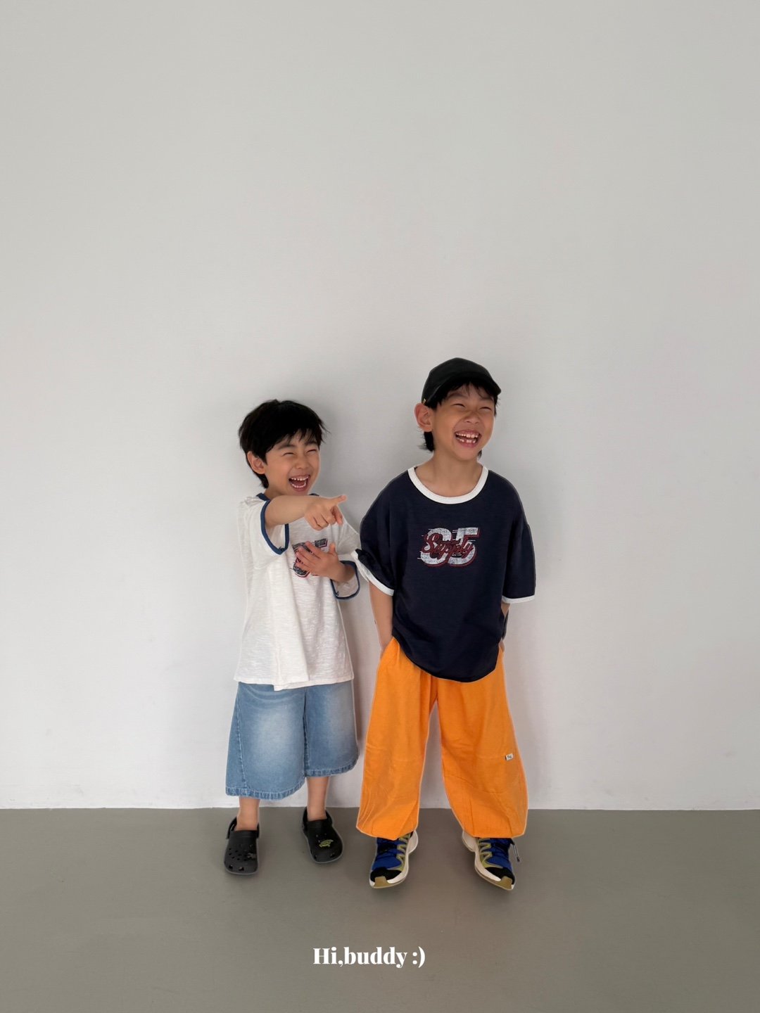 《予約》85 Ringer Tee / Hi,buddy