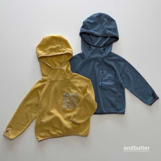 《予約》American Waffle Hoodie / ANDBUTTER
