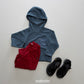 《予約》American Waffle Hoodie / ANDBUTTER