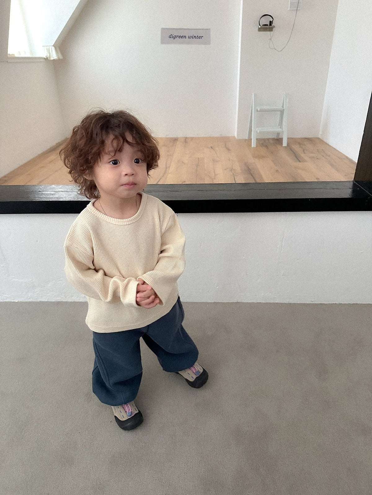 《予約》Rafe Waffle Tee / digreen