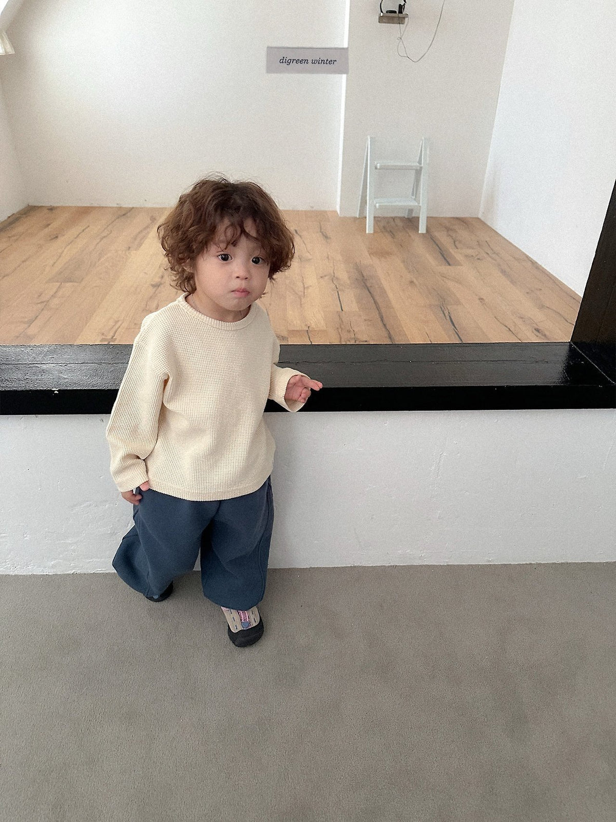 《予約》Rafe Waffle Tee / digreen