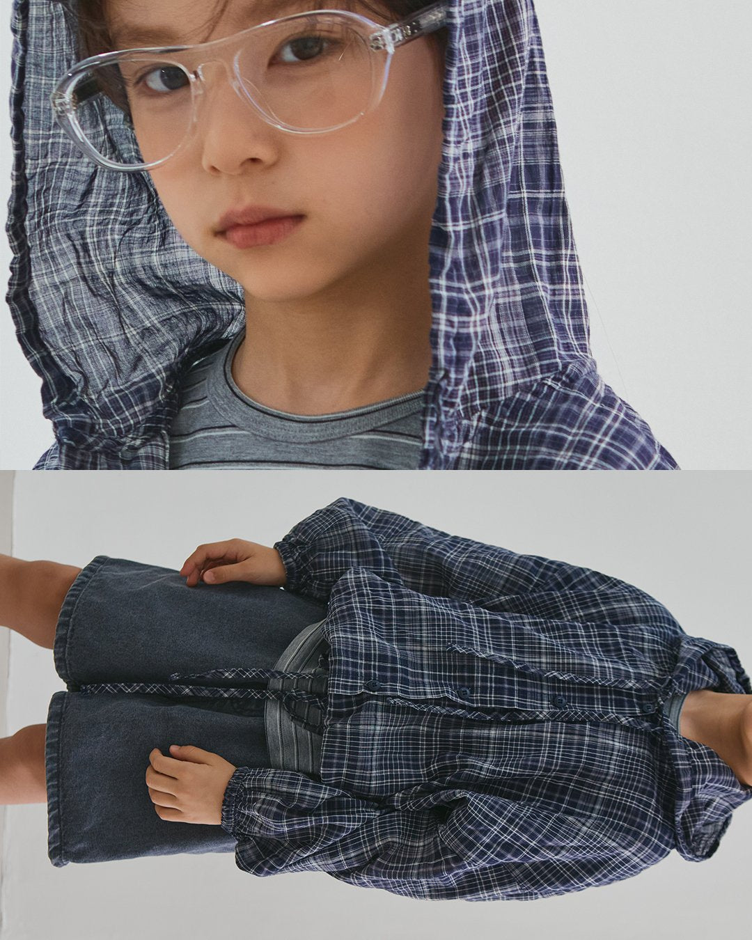 《予約》Check Hood Jacket / MINIMAL