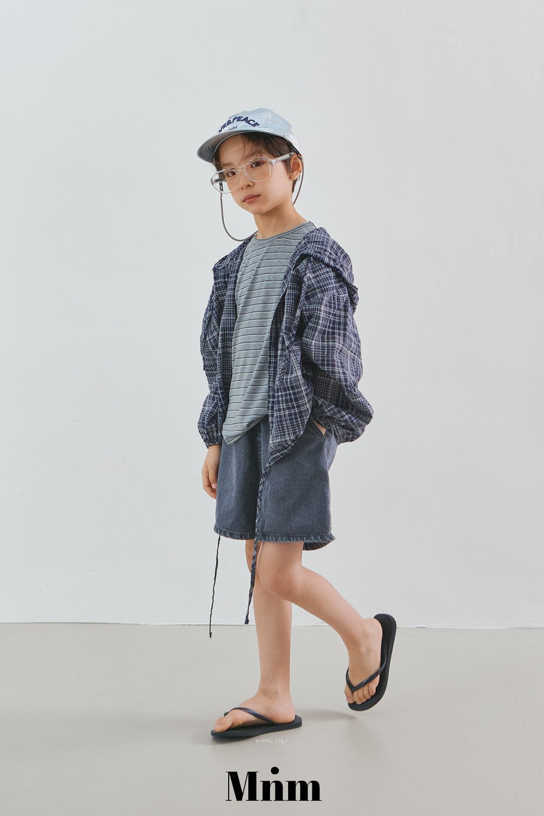 《予約》Check Hood Jacket / MINIMAL