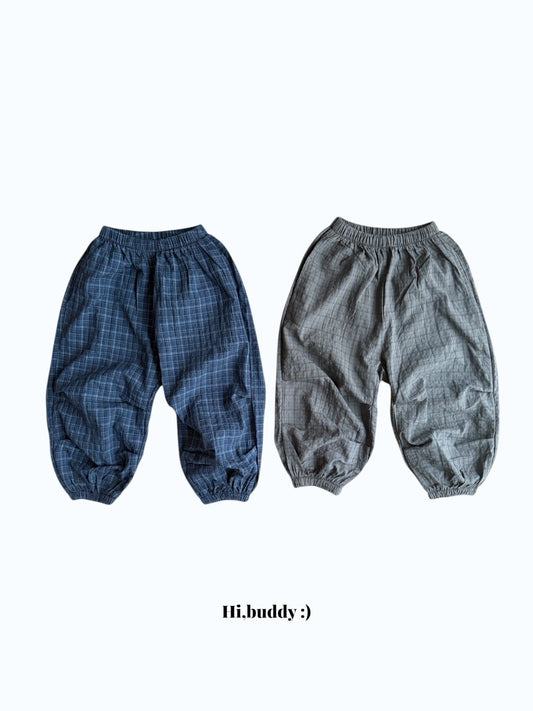 《予約》Checkred Pants / Hi,buddy
