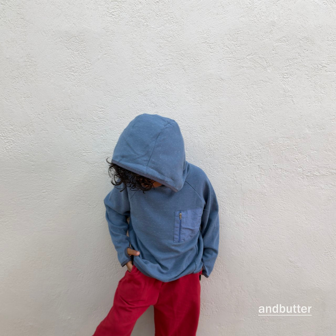 《予約》American Waffle Hoodie / ANDBUTTER