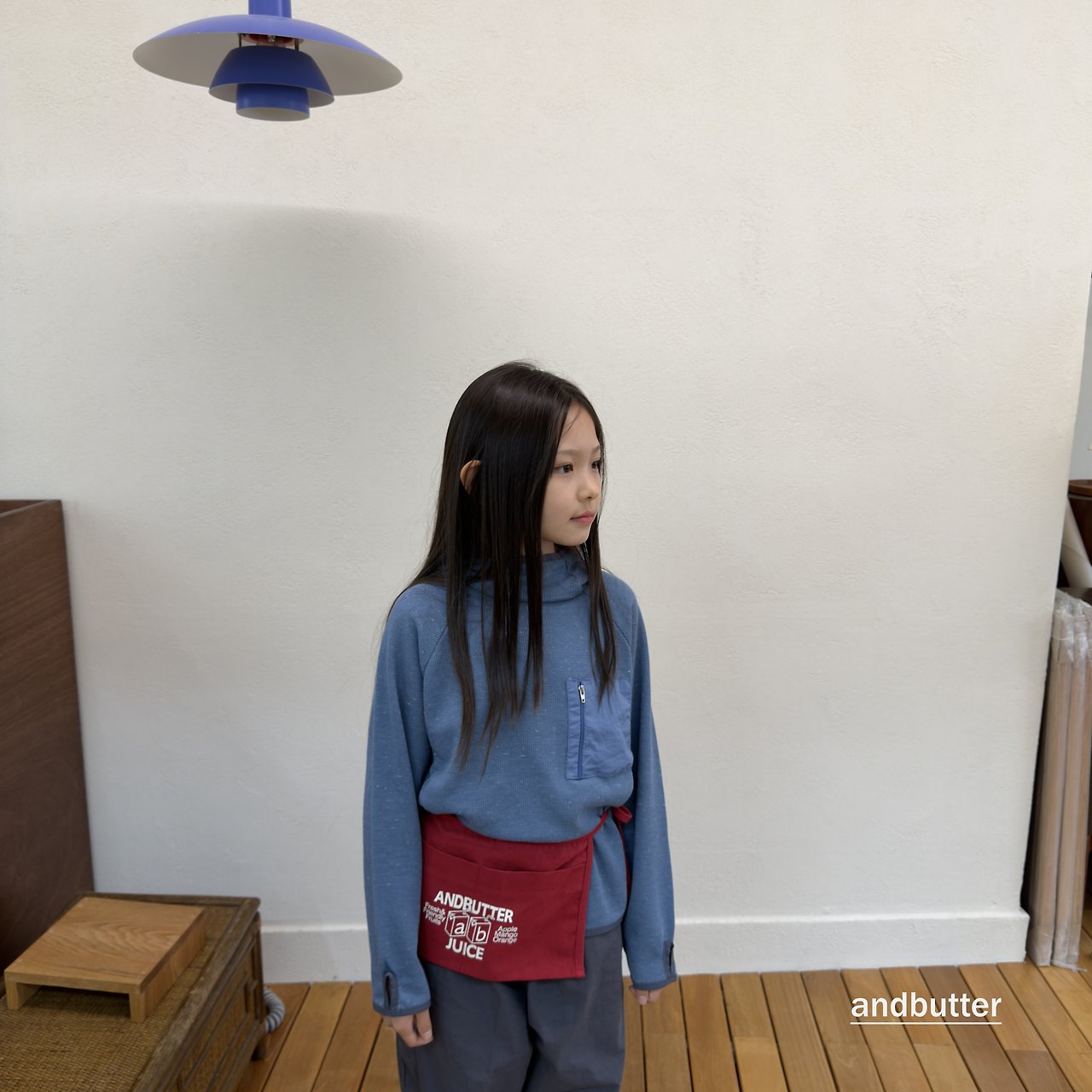 《予約》American Waffle Hoodie / ANDBUTTER