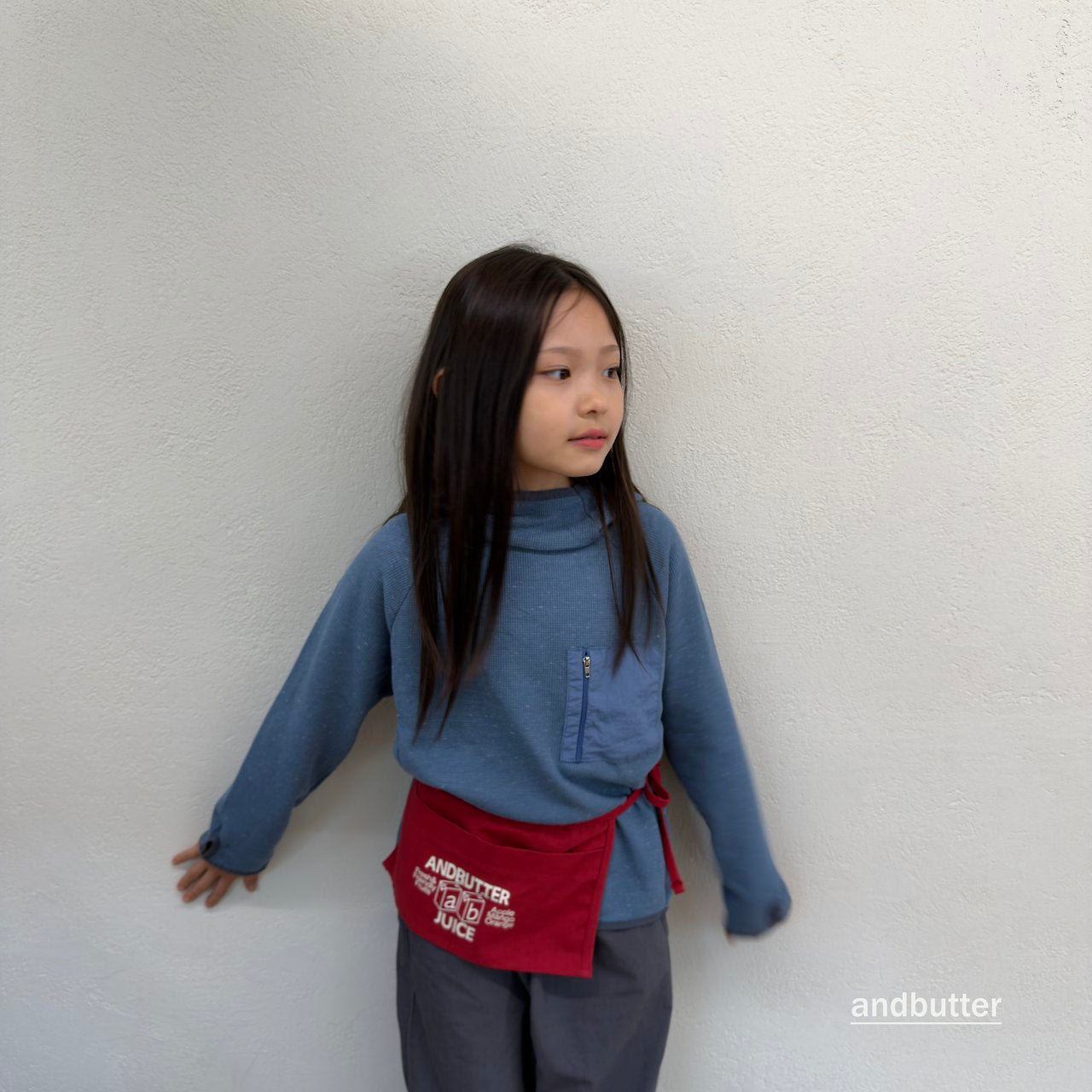 《予約》American Waffle Hoodie / ANDBUTTER