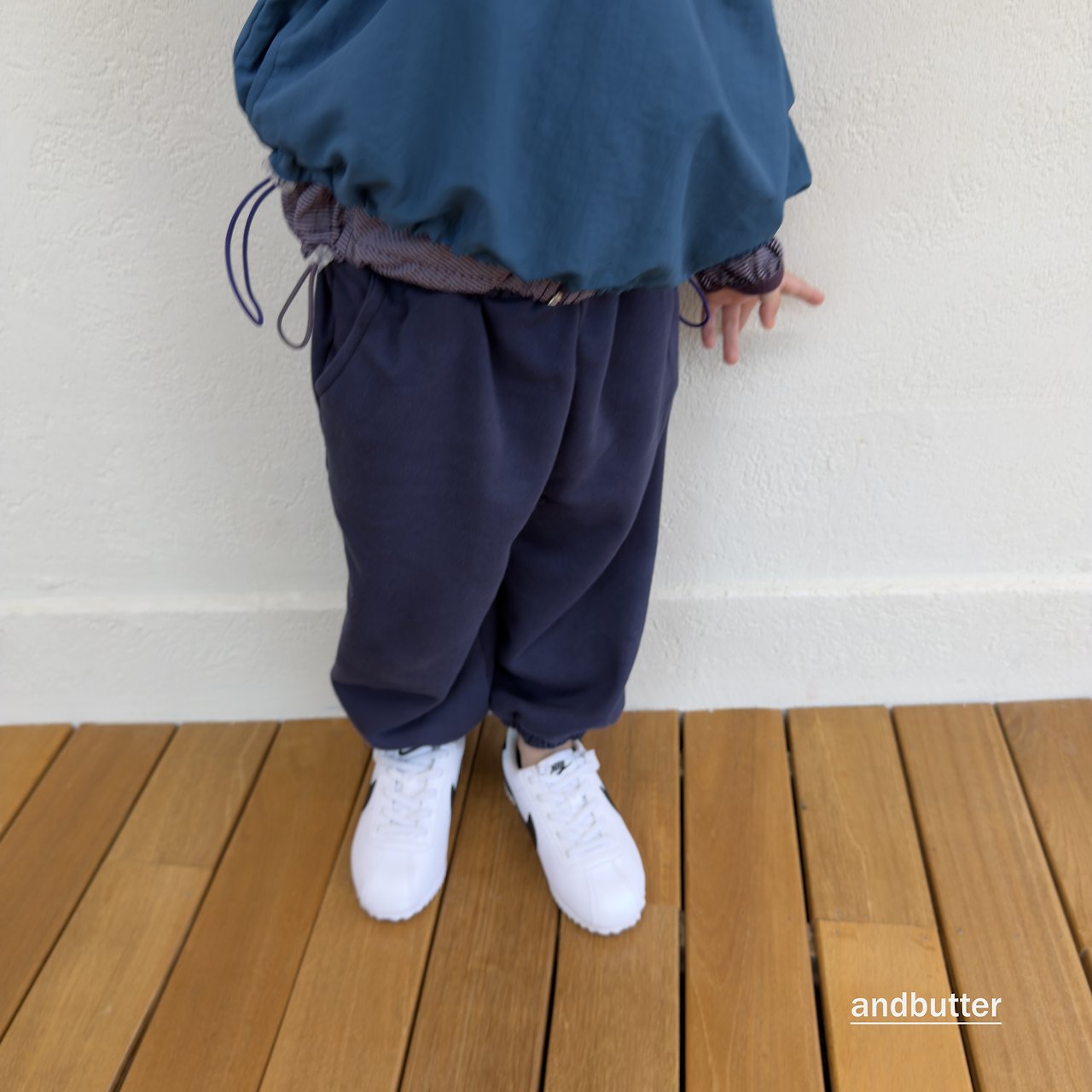 《予約》Mini Heart Jogger Pants / ANDBUTTER