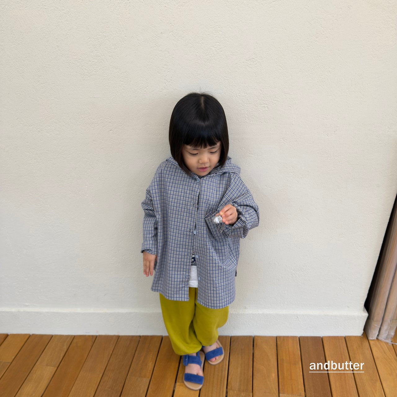《予約》Mini Heart Jogger Pants / ANDBUTTER