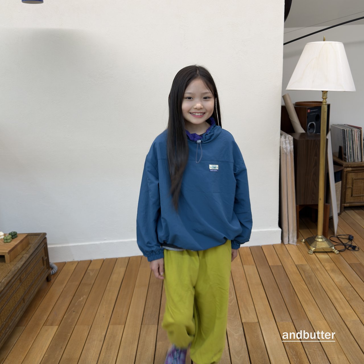 《予約》Mini Heart Jogger Pants / ANDBUTTER