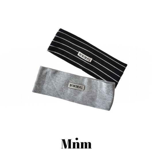 《予約》MNM Cotton Hairband / MINIMAL