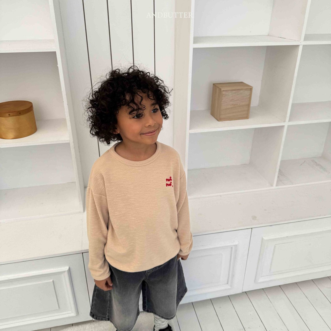 《予約》Merona Rib Tee / andbutter