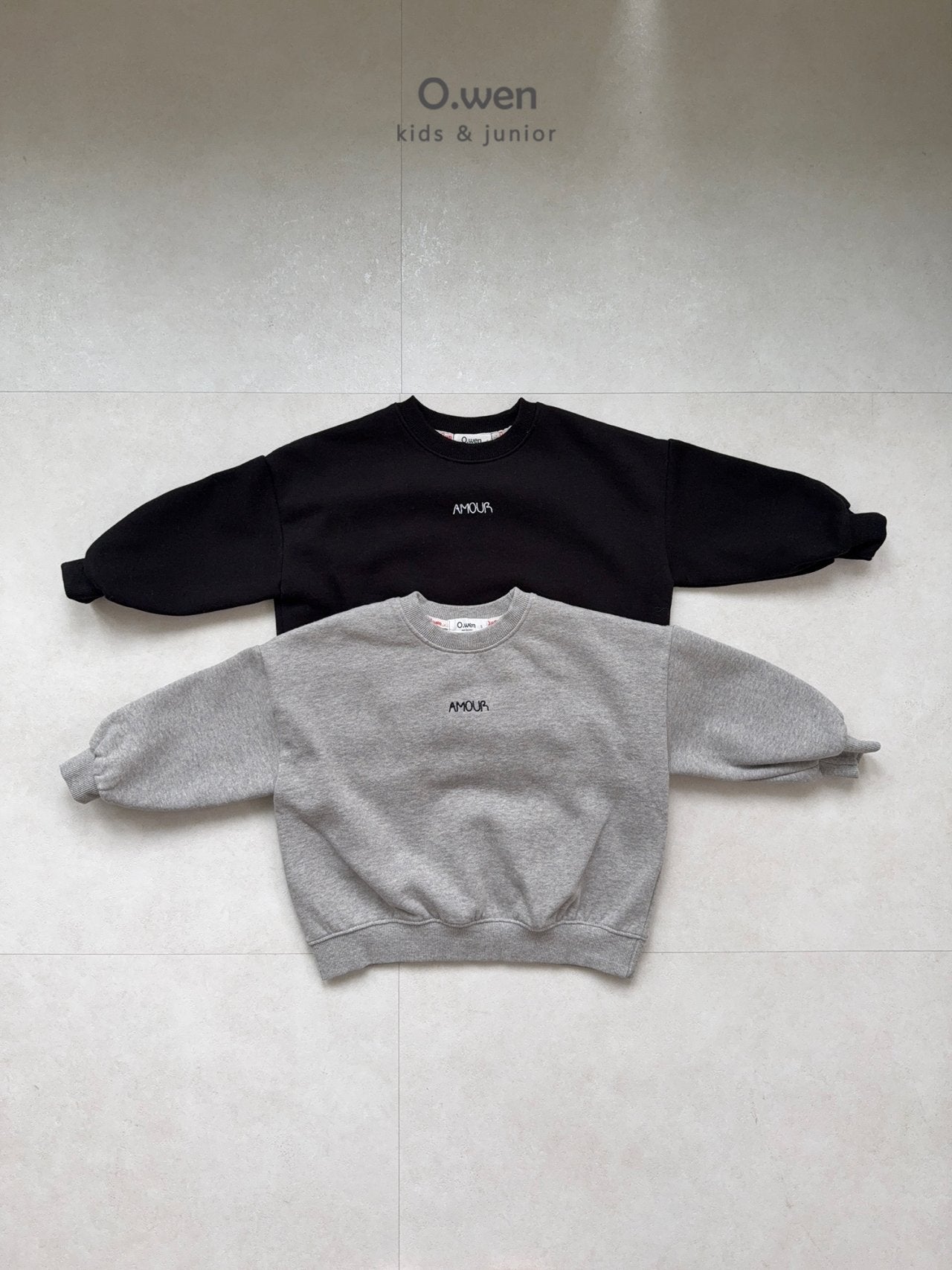 《予約》Amor Embroidered Man to Man / O.wen（adultまで）