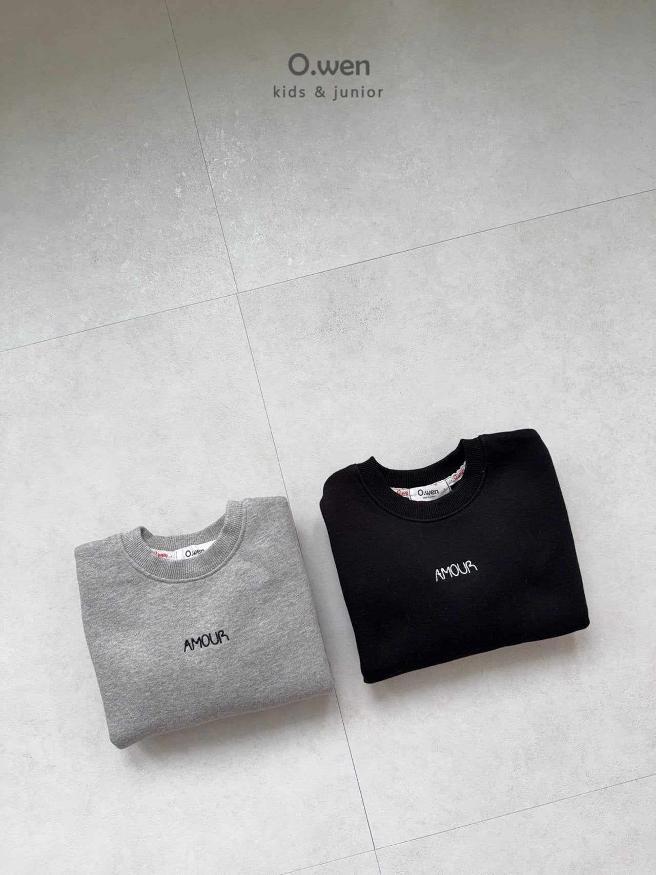 《予約》Amor Embroidered Man to Man / O.wen（adultまで）