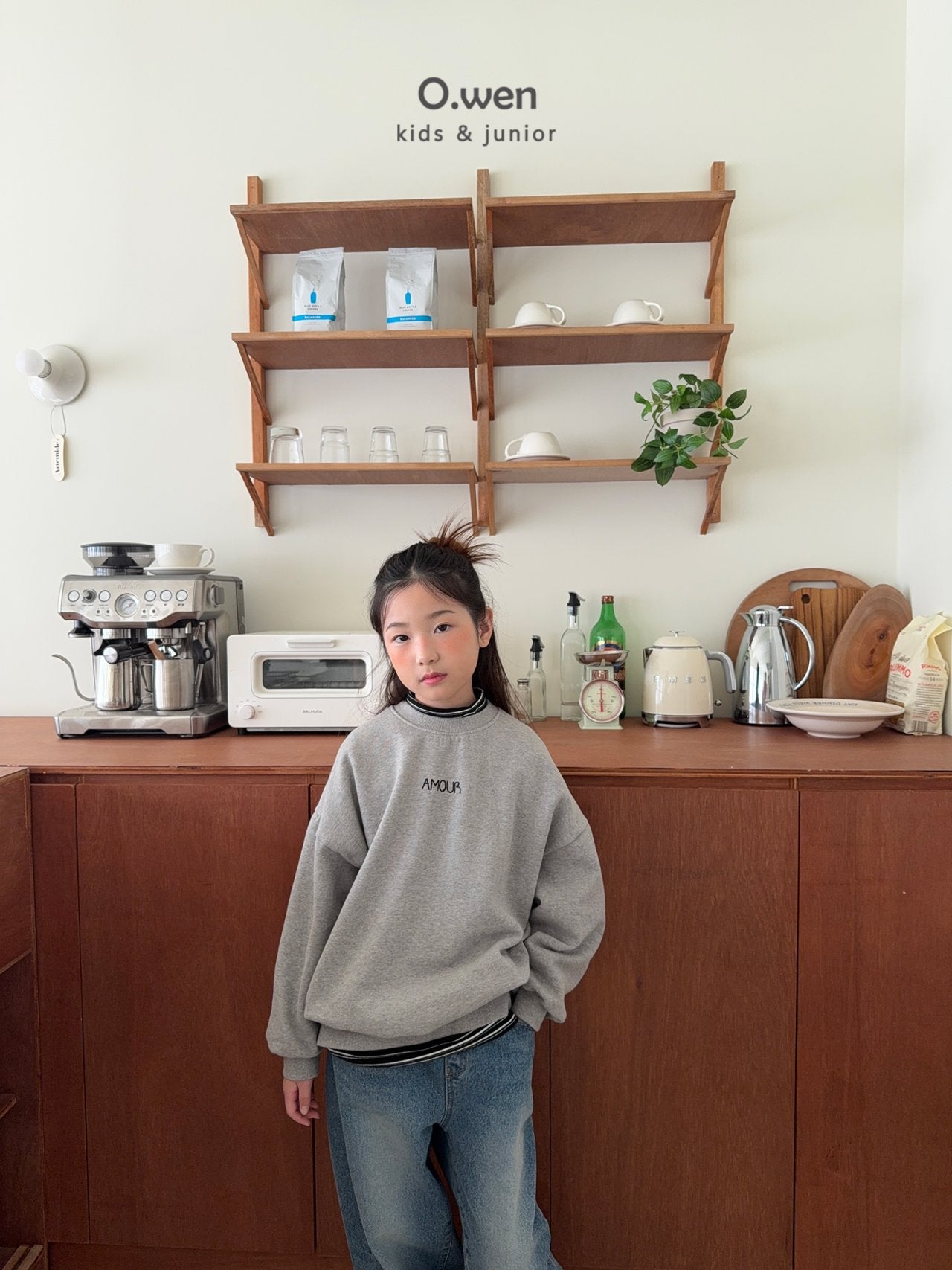 《予約》Amor Embroidered Man to Man / O.wen（adultまで）