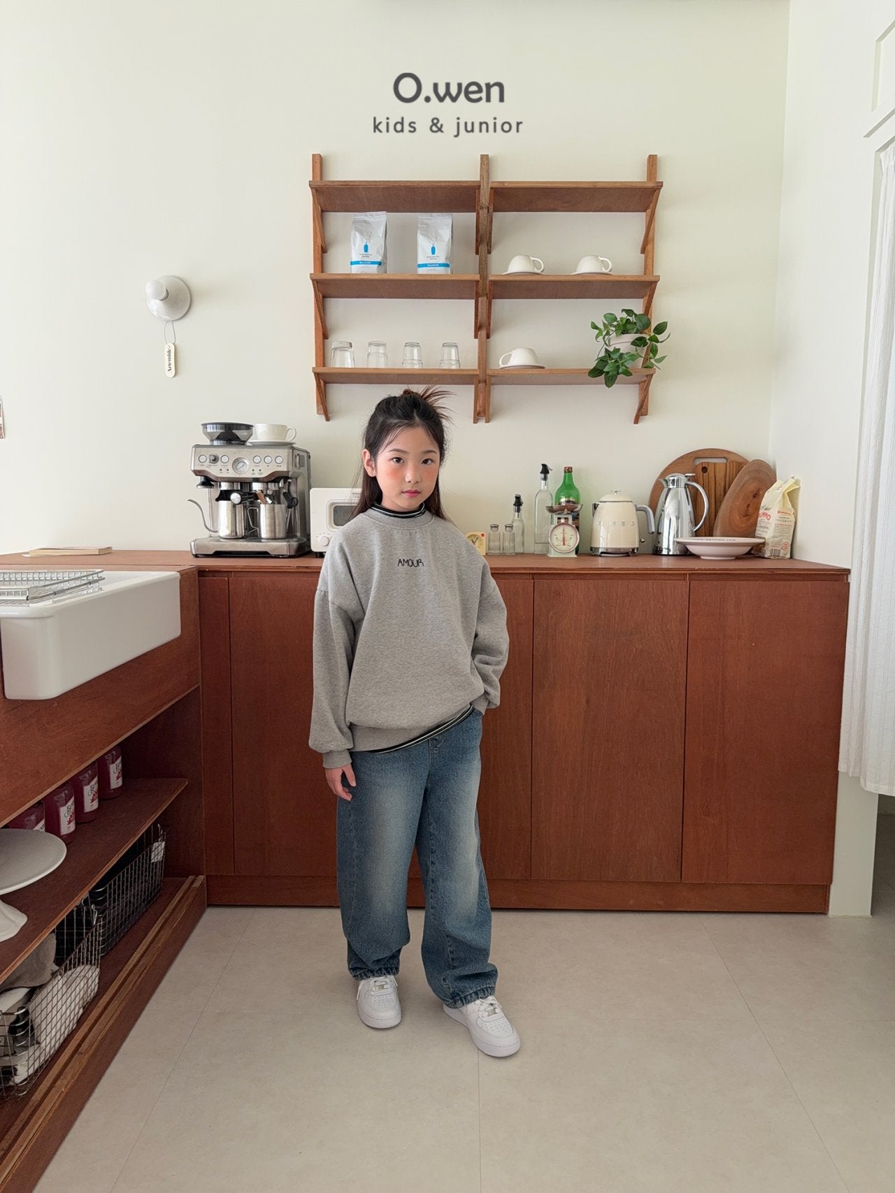 《予約》Amor Embroidered Man to Man / O.wen（adultまで）