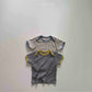 《予約》Boat Neck Mix Tee / andbutter
