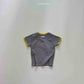 《予約》Boat Neck Mix Tee / andbutter