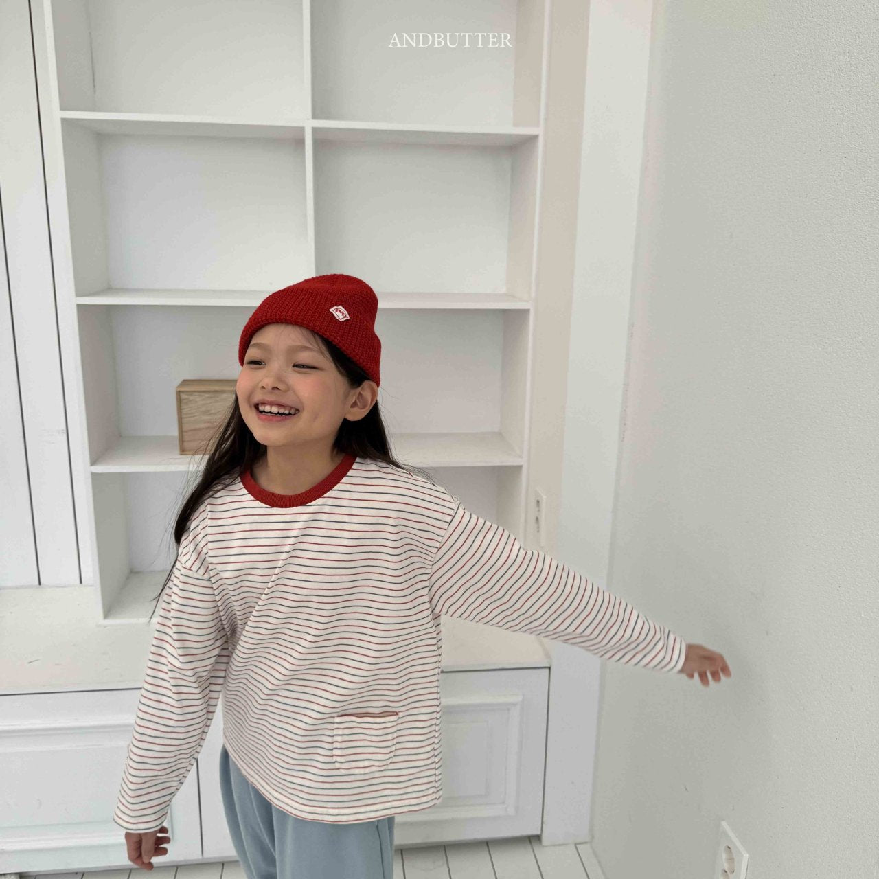 《予約》Miu Pocket Tee / andbutter