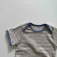 《予約》Boat Neck Mix Tee / andbutter