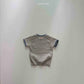 《予約》Boat Neck Mix Tee / andbutter