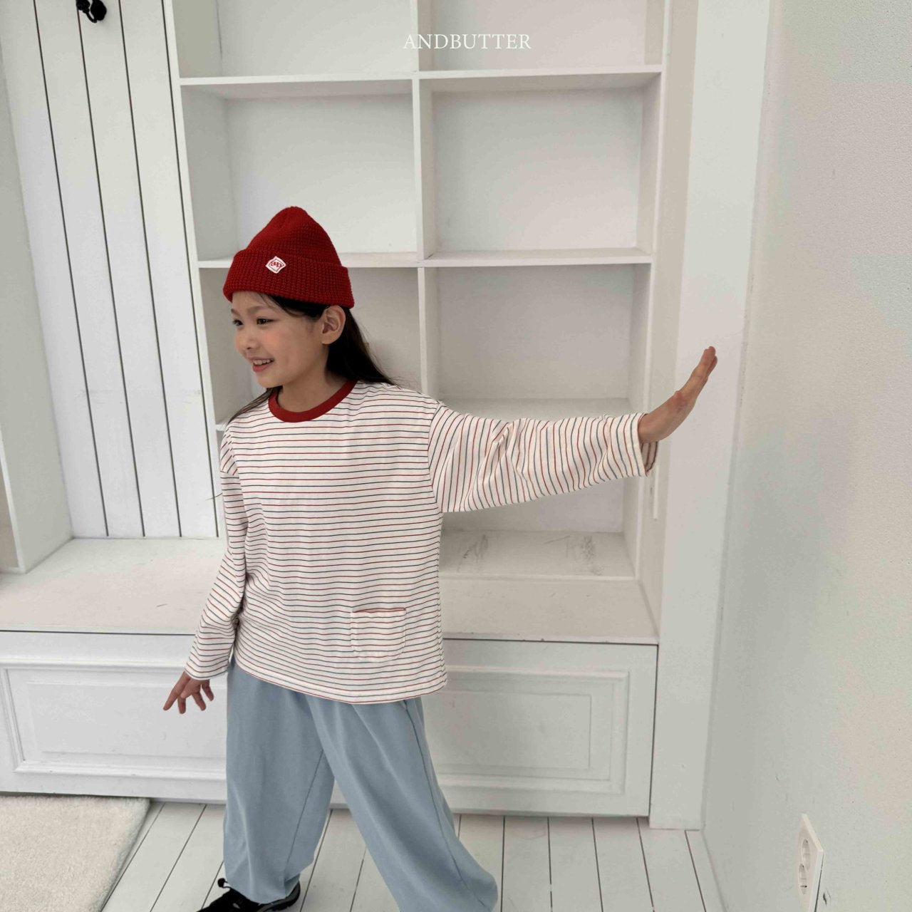 《予約》Miu Pocket Tee / andbutter