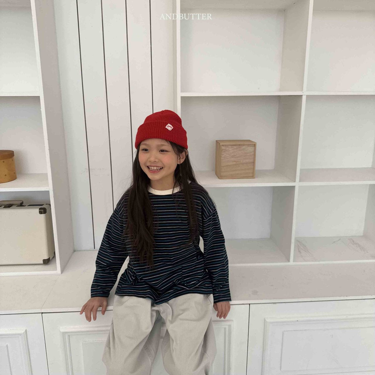 《予約》Miu Pocket Tee / andbutter