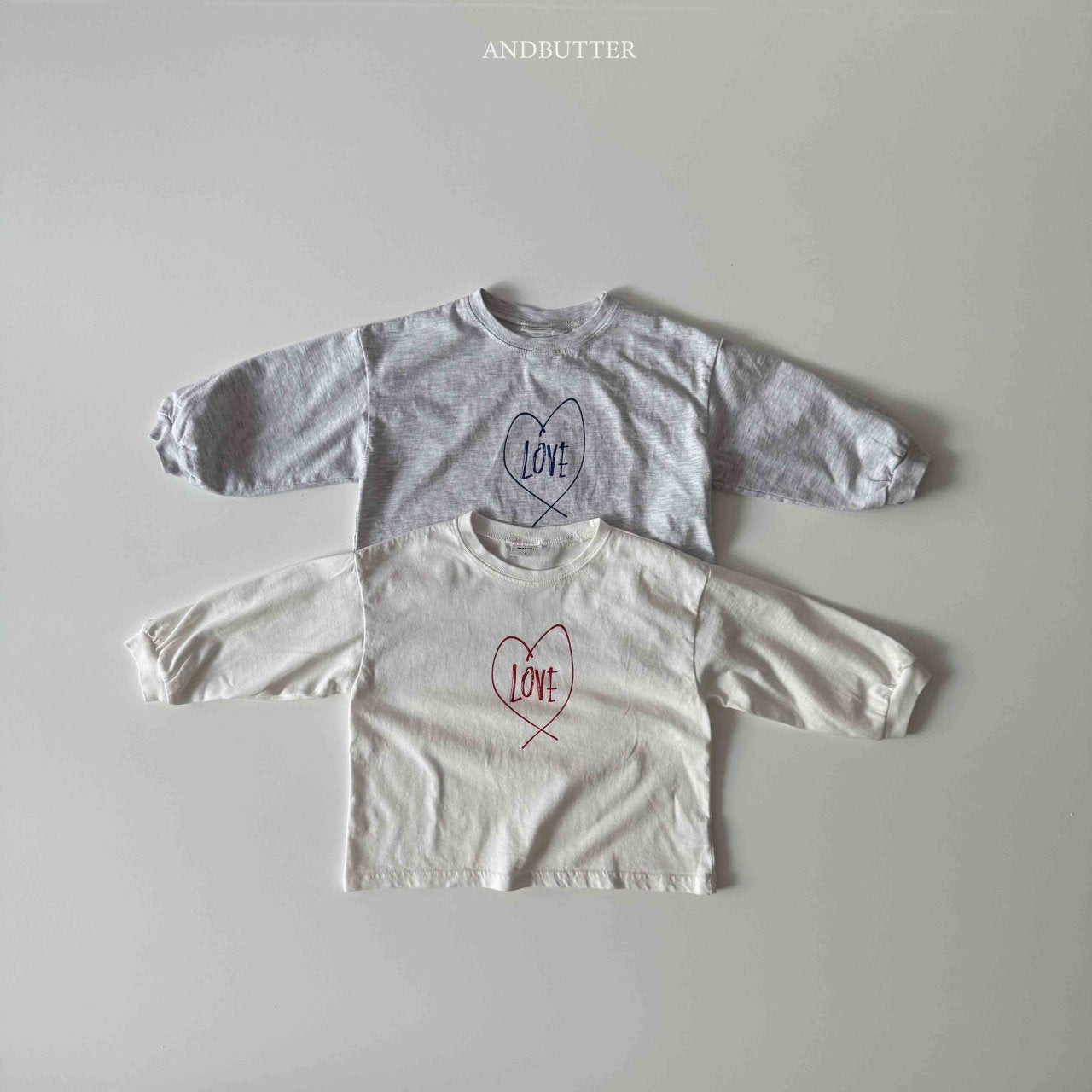 《予約》Drawing Love Tee / andbutter